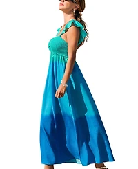 Cupshe Women's On a Journey Ombre Maxi Beach Dress