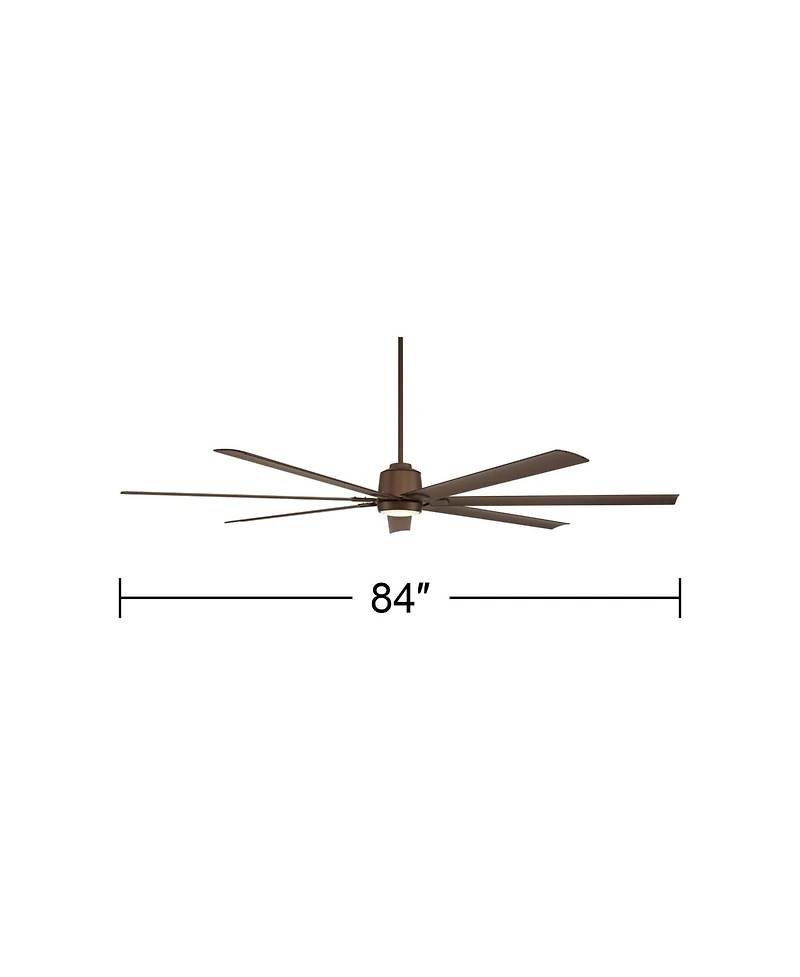 Casa Vieja 84" Airbender Emperial Led Ceiling Fan with Remote