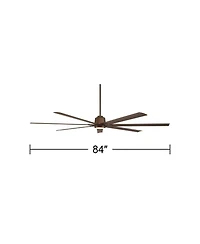 Casa Vieja 84" Airbender Emperial Led Ceiling Fan with Remote