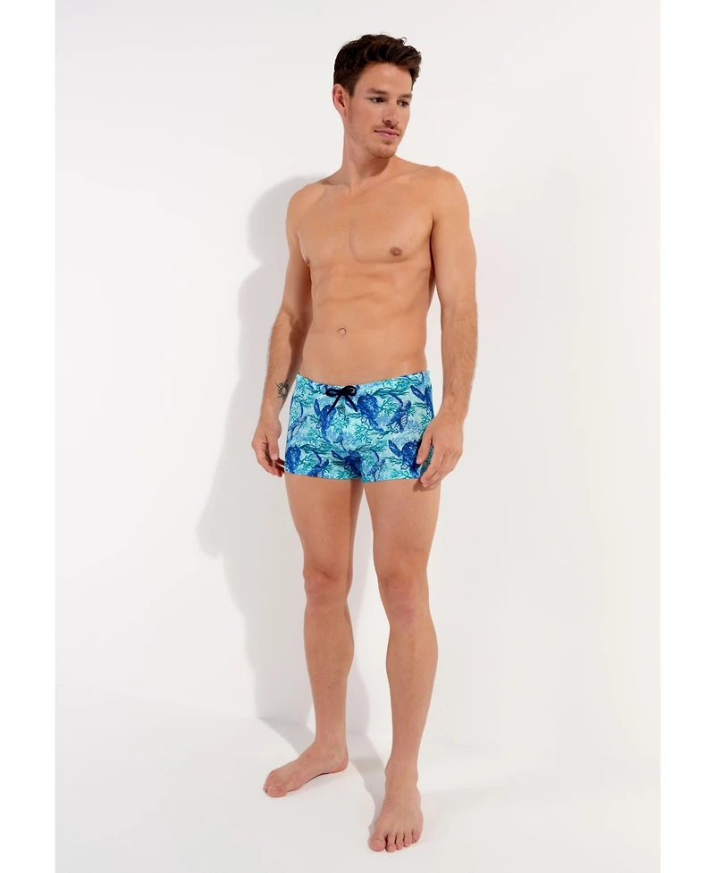 Hom Men's Tartane Swim Shorts