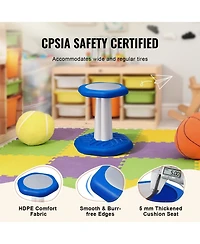 Gouun Kids Wobble Chair with Cushion Active Flexible Seating Stool for Ages 3 to 7