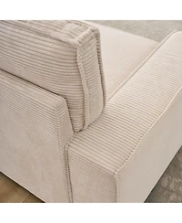 gaomon Oversized Modular Sectional Sofa, Convertible Sleeper Couch with Chaise, Deep Seat and Wide Armrests