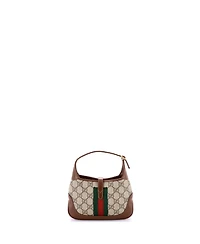 Pre-Owned Gucci Mini Jackie 1961 Hobo Gg Coated Canvas