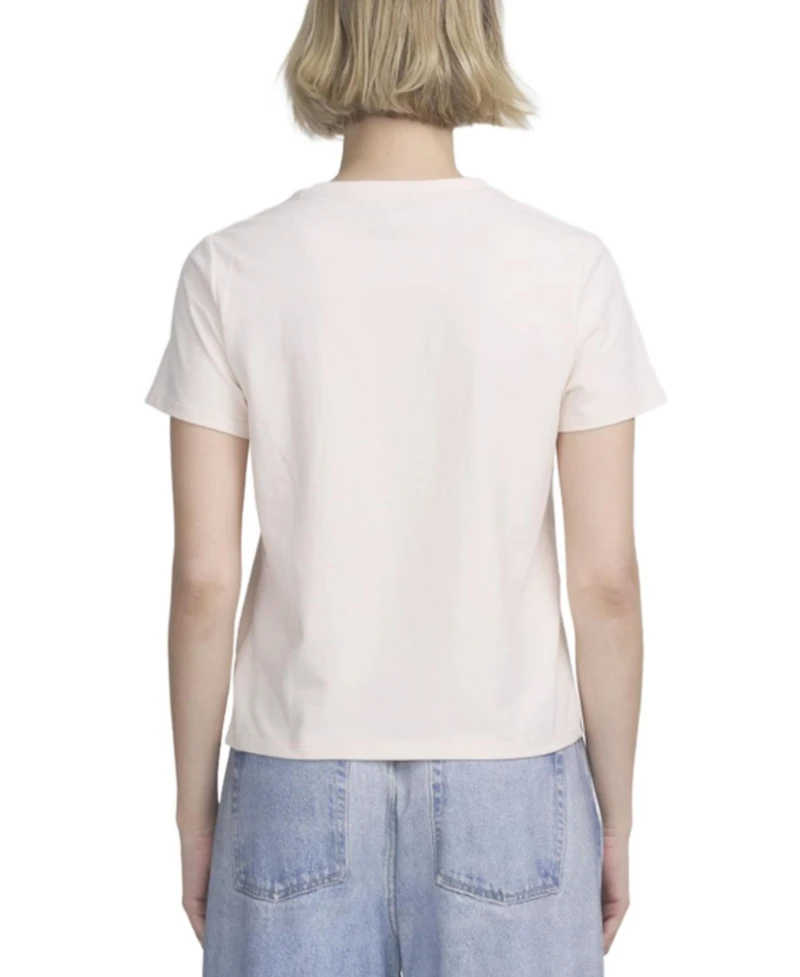 Elle Collection Women's Tee With Logo Applique