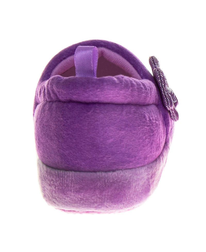 Gabby's Dollhouse Girls' Dual-Size Plush Slip-On Slippers – Cozy, Warm, Soft Indoor Wear with Fun Character Design