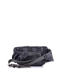 Pre-Owned Gucci Ripstop Belt Bag Gg Nylon and Leather