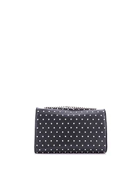 Pre-Owned Gucci Medium Miss Bamboo Shoulder Bag Studded Leather