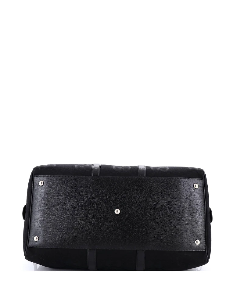 Pre-Owned Gucci Large Convertible Duffle Bag Jumbo Gg Canvas