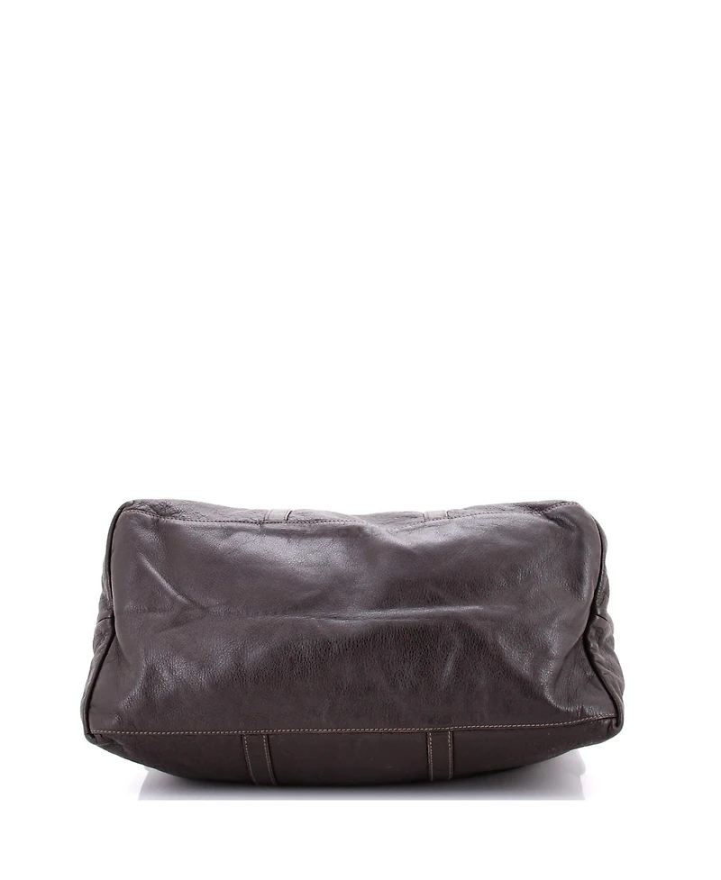 Pre-Owned Gucci Medium Joy Zip Top Tote Guccissima Leather
