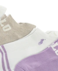 Polo Ralph Lauren Women's Polo Low Cut Socks, 6-Pack