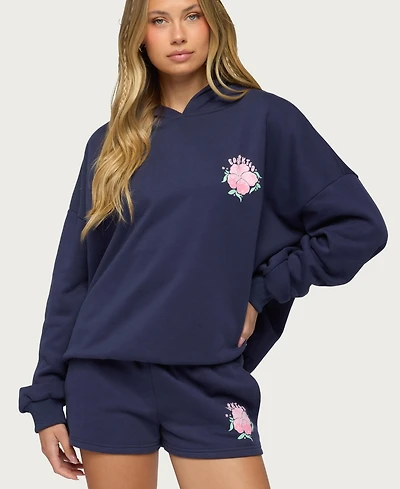 Edikted Women's Beach Bloom Hoodie