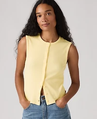 Levi's Women's Rory Sleeveless Button-Up Top