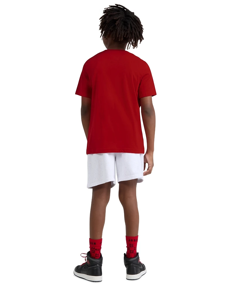 Jordan Boys' 8-20 Shoe Strings Crewneck T-Shirt