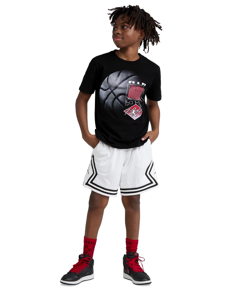 Jordan Boys' 8-20 Hoop Dreams Crewneck Short-Sleeve T-Shirt