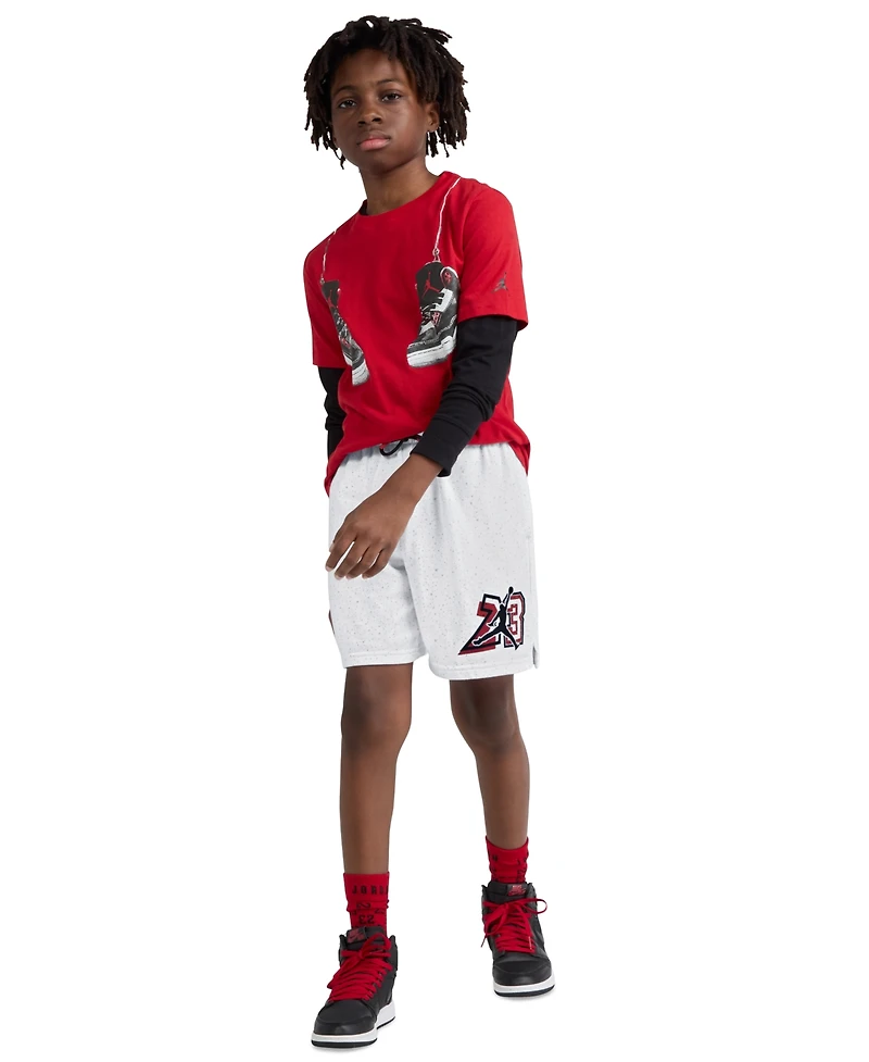 Jordan Boys' 8-20 Pull-On Shorts