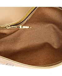 Pre-Owned Gucci Small Luce Shoulder Bag Optical Gg Printed Leather