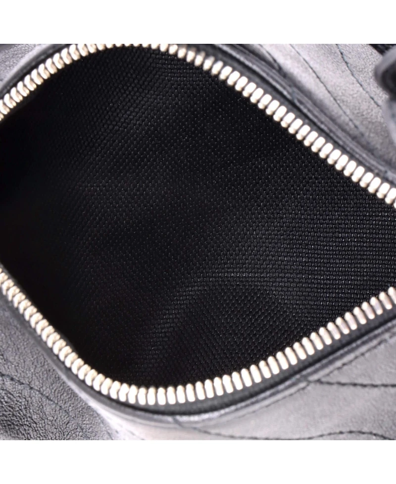 Pre-Owned Gucci Mini Blondie Shoulder Bag Diagonal Quilted Leather