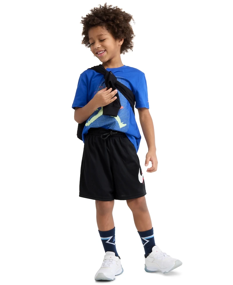 Jordan Boys' 4-7X Brand Arch Mesh Shorts
