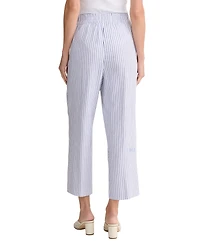 Jones New York Women's Pull-On Cropped Straight Pants