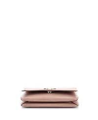 Pre-Owned Prada Small Chain Flap Crossbody Bag Saffiano and Soft Calf