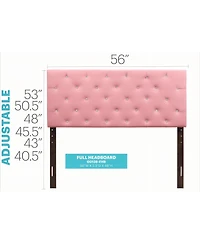 Flynama Cheerful Adjustable Headboard 41-53H x 56W x 3D inch for Customized Bedroom Decor