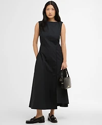 Barbour Women's Liza Asymmetric Hem Maxi Dress