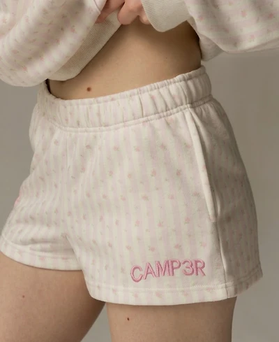 The Happy Camp3r Juniors' Printed Fleece Pull-On Shorts