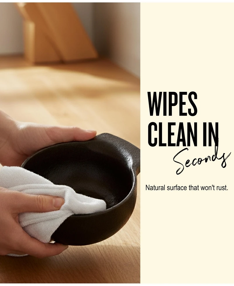 Alva Nori Enameled Cast Iron Mortar & Pestle Set - 2C Capacity