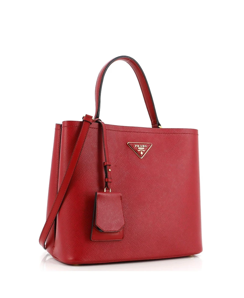 Pre-Owned Prada Large Panier Bucket Bag Saffiano Leather