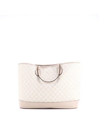 Pre-Owned Gucci Medium Ophidia Top Handle Shopping Tote Gg Coated Canvas and Leather