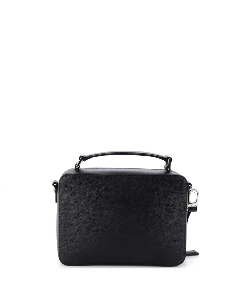 Pre-Owned Prada Small Brique Crossbody Bag Saffiano Leather