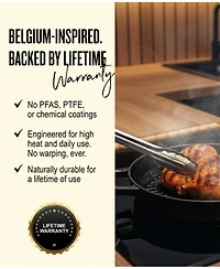 Alva Nori 11" Pre-Seasoned Cast Iron Grill Pan