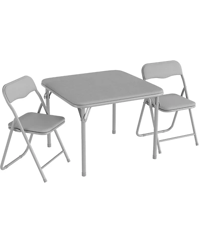 gaomon Boys and Girls Folding Table and Chair Set of 3