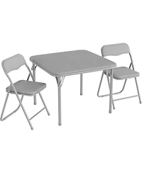 gaomon Boys and Girls Folding Table and Chair Set of 3