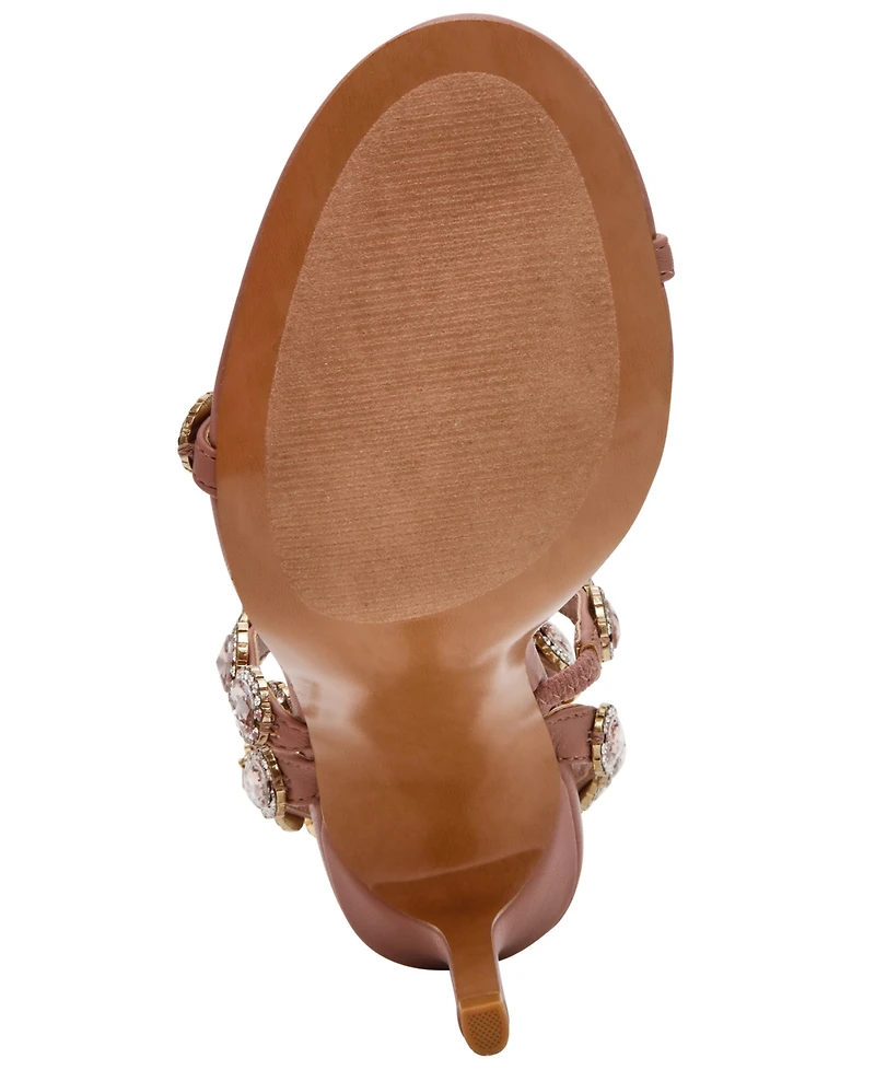 Steve Madden Tamala Gemstone-Embellished Strappy Dress Sandals