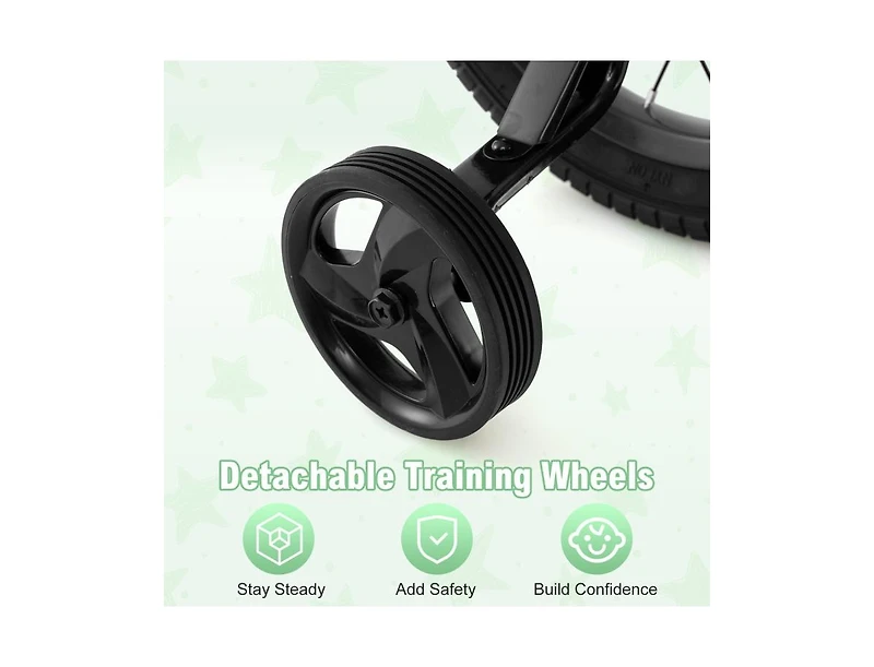 Hongge Kids Bike Adjustable with Transparent Chain Cover