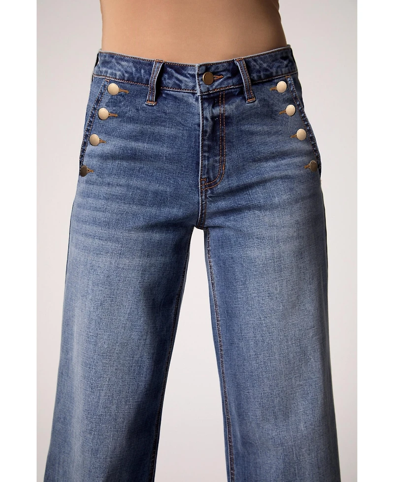 Blue Revival Women's Selena Wide-Leg Trousers