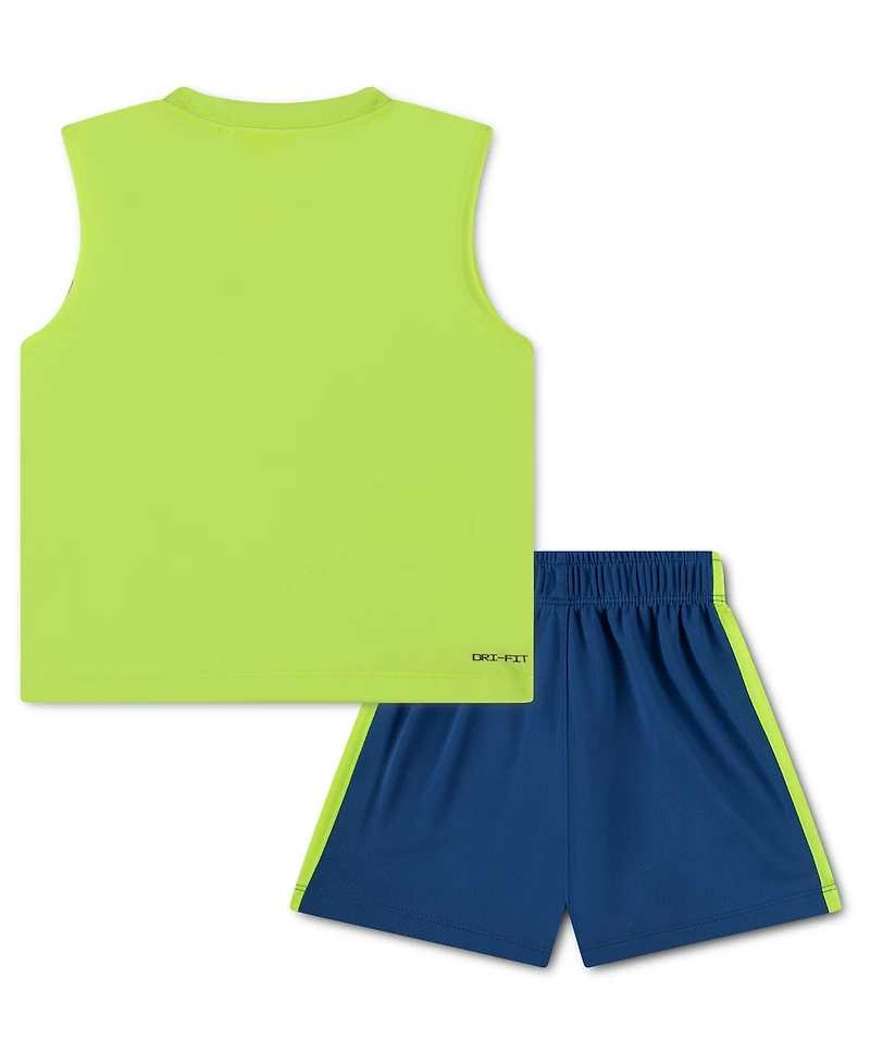 Nike Toddler Boys' 2T-4T Goal Mode Tank Top and Shorts, 2-Piece Set