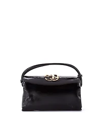 Pre-Owned Gucci Medium Double G Top Handle Bag Patent