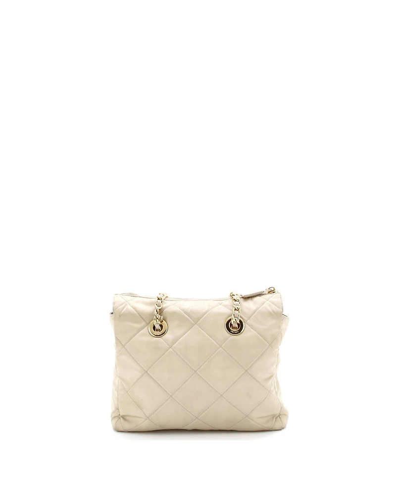 Pre-Owned Prada Small Re-Edition 1995 Chain Tote Quilted Re-Nylon