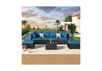 Aecojoy 7 Piece Outdoor Patio Furniture Set
