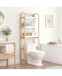Yigii Over The Toilet Storage Shelf 3-Tier Bathroom Organizer