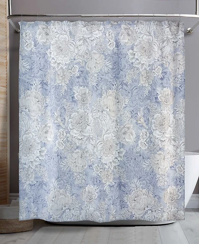 Nicole Miller Camille Decorative Shower Curtain, 72" x 72"