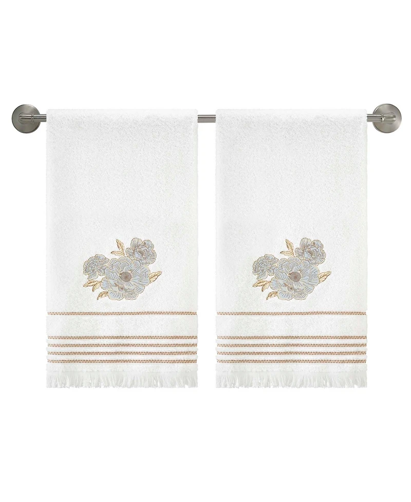Nicole Miller Camille 2-Pack Cotton Bath Towel Set