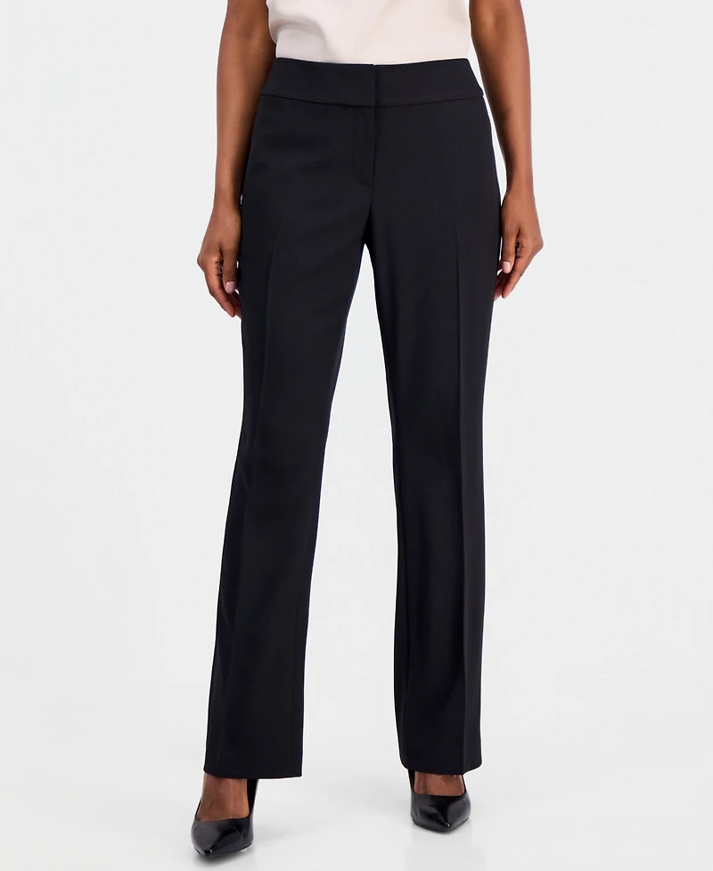 Kasper Women's High Rise Bootcut Pants