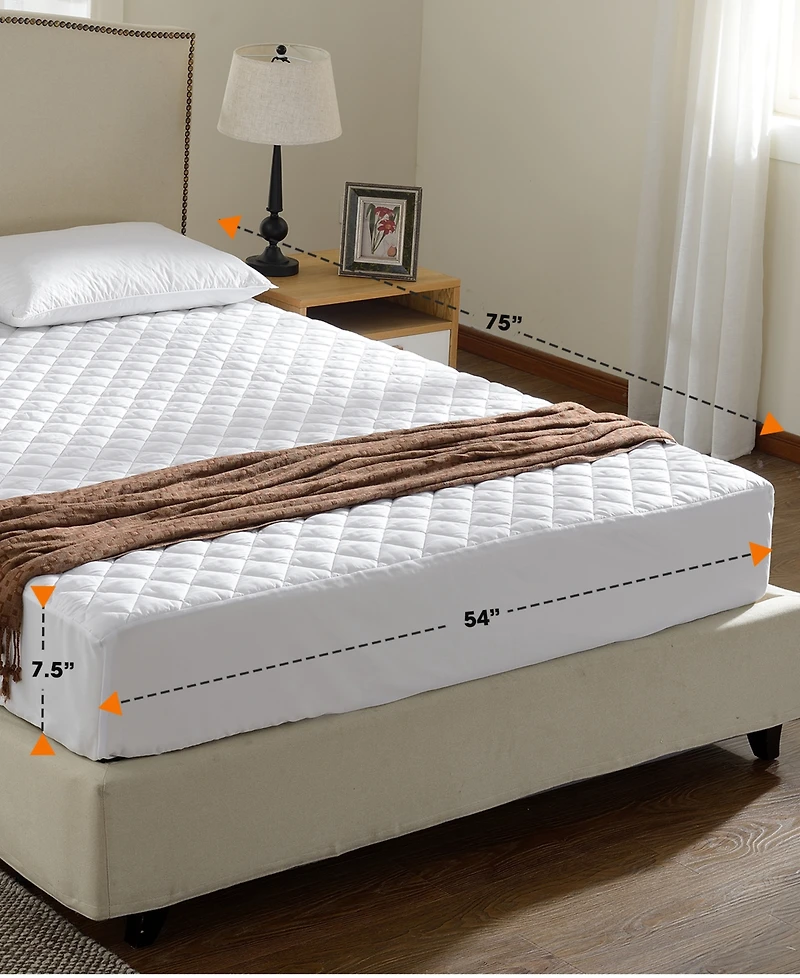 Cheer Collection Quilted Mattress Pad/Protector