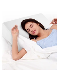 Cheer Collection Bed Wedge Pillow, 25" x 25"