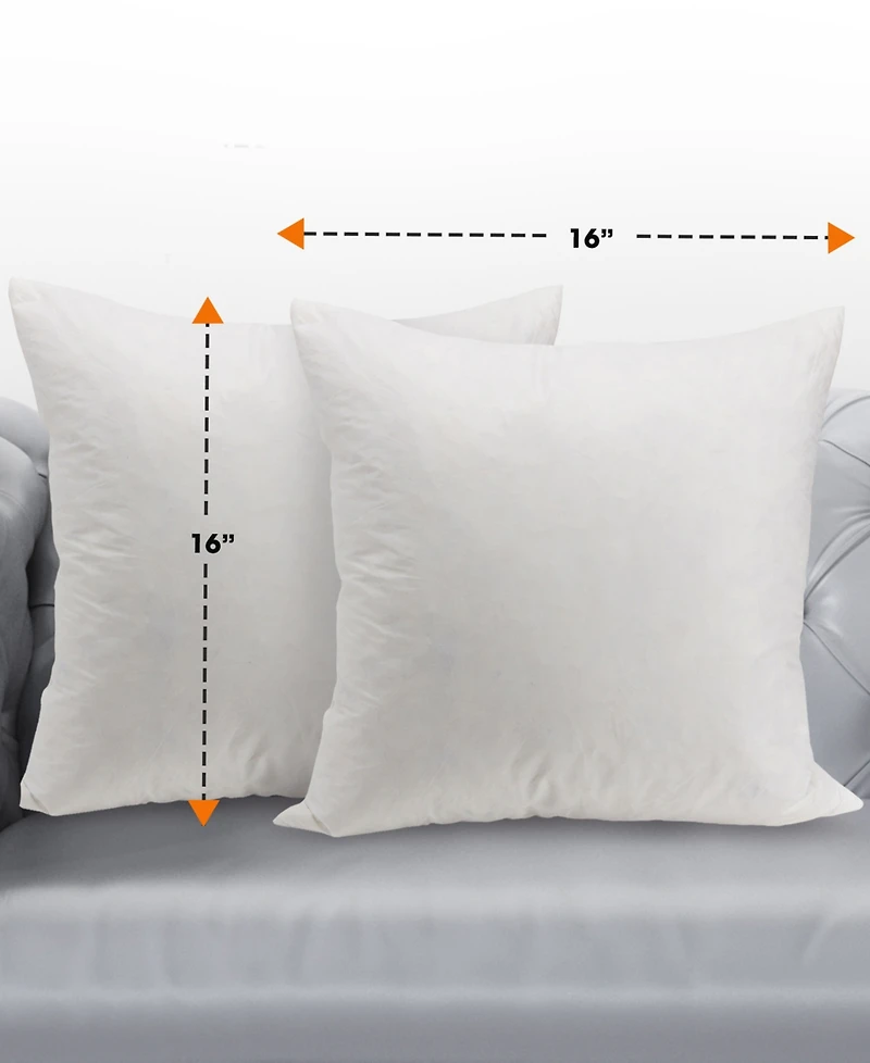 Cheer Collection 95% Feather/5% Down 2-Pack Pillow Inserts