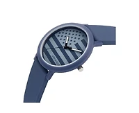 Speidel Unisex Quartz Life is Good Watch Silicone Strap