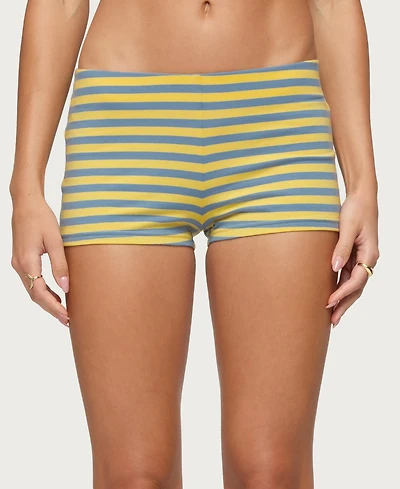 Edikted Women's Isara Striped Shorts